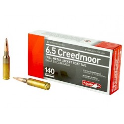 20 munitions AGUILA 6,5 creedmoor FMJBT 140 grains