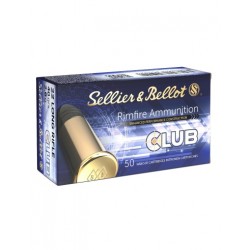 50 munitions sellier et bellot .22 lr CLUB 40 grains