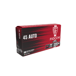 50 munitions FIOCCHI 45 ACP 230 grains FMJ