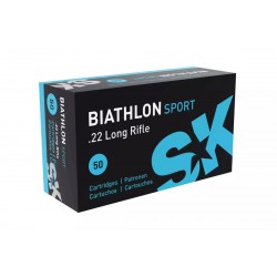 50 munitions SK Biathlon Sport .22LR