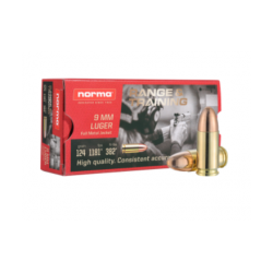 Boîte de 50 Cartouches NORMA 9mm LUGER - 124 gr FMJ