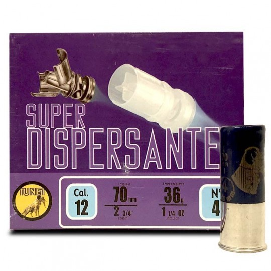 Cartouche Tunet Super Dispersante Calibre Sur Chasse Concept Com