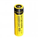 Batterie Nitecore NL1826 18650 - 2600mAh 3.7V protégée Li-ion