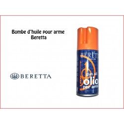 Bombe d'huile Beretta avec 3 embouts applicateurs, flacon de 125 ml