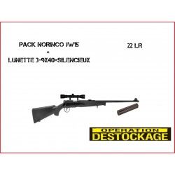 Pack Carabine Norinco NR15 Composite Calibre 22 LR avec Silencieux et  Lunette