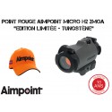 Point rouge AIMPOINT Micro H2 2MOA "Edition limitée - Tungstène"