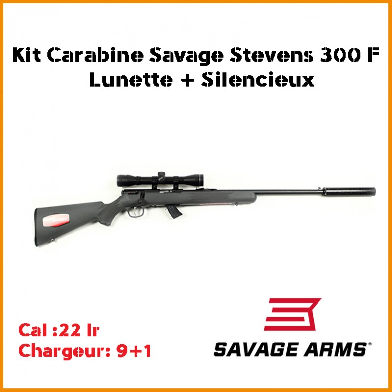 Pack Stevens 300G - Carabine 22 LR