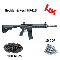 Test du fusil d'assaut HK416 d'Umarex