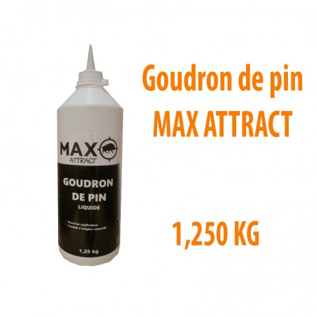 ATTRACTIF SANGLIER GOUDRON DE PIN MAX ATTRACT - JERRICANE PLASTIQUE 5KG -  AGRAINAGE DU GIBIER